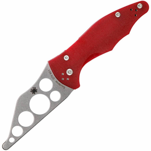 Складной нож Spyderco Yojimbo 2 Red Trainer - 85TR2 фото 4 Складной нож Spyderco Yojimbo 2 Red Trainer - 85TR2 фото 4