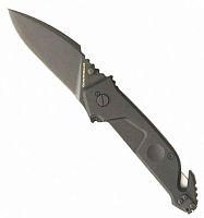 Нож-стропорез Extrema Ratio Складной нож MF1 Black With Belt Cutter