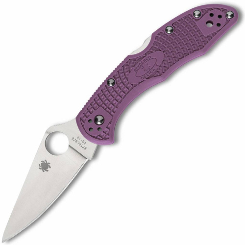 Складной нож Spyderco Delica 4 Flat Ground - 11FPPR фото 5 Складной нож Spyderco Delica 4 Flat Ground - 11FPPR фото 5