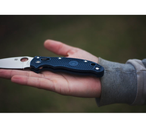 Складной нож Spyderco Manix 2 Lightweight Dark Blue 101PDBL2 фото 16 Складной нож Spyderco Manix 2 Lightweight Dark Blue 101PDBL2 фото 16