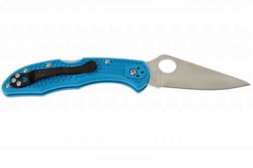Складной нож Spyderco Delica 4 Flat Ground - 11FPBL фото 20 Складной нож Spyderco Delica 4 Flat Ground - 11FPBL фото 20