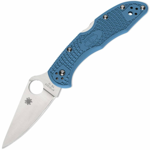 Складной нож Spyderco Delica 4 Flat Ground - 11FPBL фото 4 Складной нож Spyderco Delica 4 Flat Ground - 11FPBL фото 4