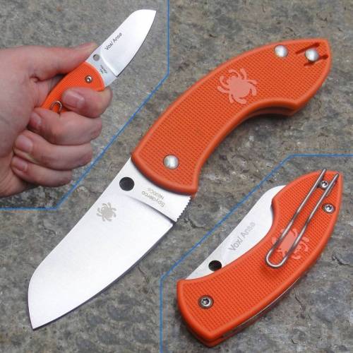 5891 Spyderco Pingo Orange 163POR фото 5