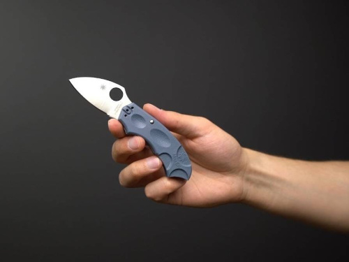 Складной нож Spyderco Meerkat BLUE C64PBLE фото 15
