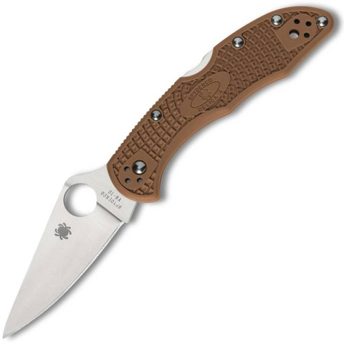 Складной нож Spyderco Delica 4 Flat Ground - 11FPBN