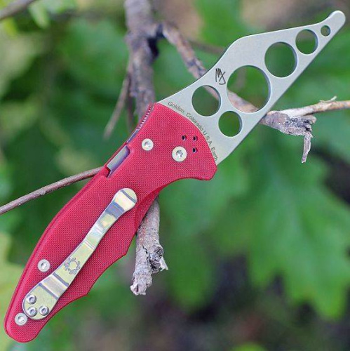 Складной нож Spyderco Yojimbo 2 Red Trainer - 85TR2 фото 13 Складной нож Spyderco Yojimbo 2 Red Trainer - 85TR2 фото 13