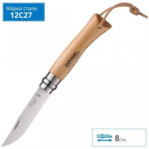 5891 Opinel Stainless steel №8 фото 4