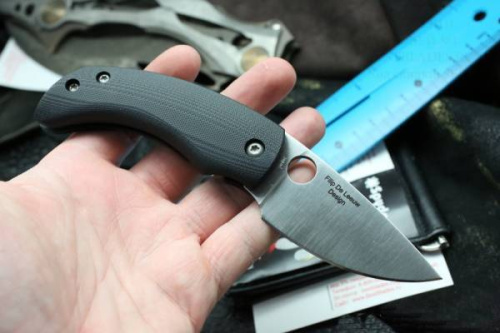 Складной нож Spyderco Filip De Leeuw’s Friction Folder 167GP фото 7