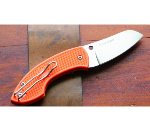 5891 Spyderco Pingo Orange 163POR фото 9